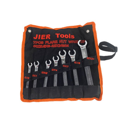 7 Piece Flare Nut Spanner Set