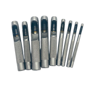 9 Piece Hollow Punch Set