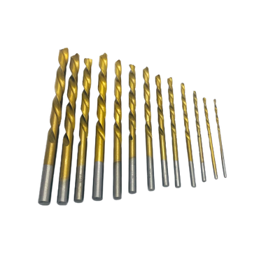 13 Piece Left Handed Reverse Drill Bit Set