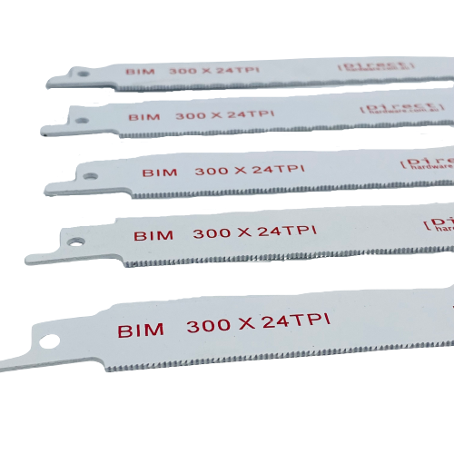 Reciprocating Saw Blades - 300mm / 24 TPI (Packs of 5)