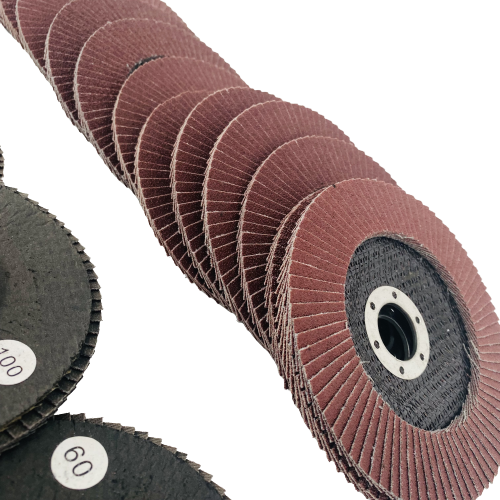 125mm Grinder Sanding Flap Discs - 50 Pieces Mixed Grit