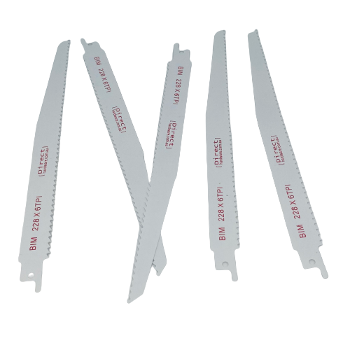Reciprocating Saw Blades - 225mm / 6TPI (Packs of 5)