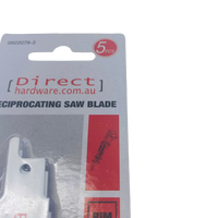 Reciprocating Saw Blades - 225mm / 5-8TPI (Packs of 5)