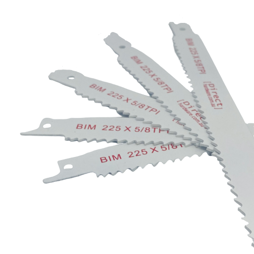 Reciprocating Saw Blades - 225mm / 5-8TPI (Packs of 5)