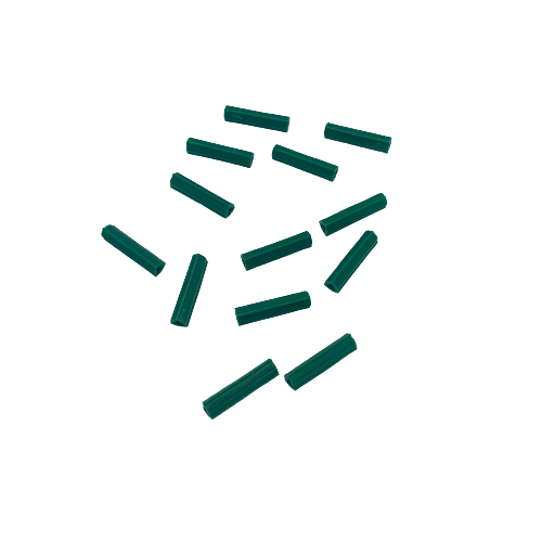 30mm Green Wall Plug - 7mm / 6.5mm