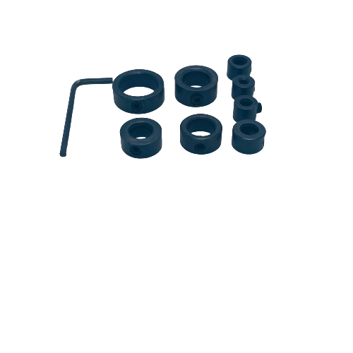 8 x 3-12mm Countersink Drill Bit Set Adjustable Depth Stop Collar