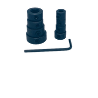 8 x 3-12mm Countersink Drill Bit Set Adjustable Depth Stop Collar