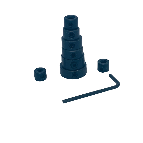8 x 3-12mm Countersink Drill Bit Set Adjustable Depth Stop Collar