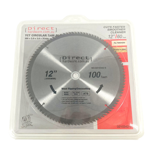 Mitre / Drop Saw Blades - 305mm - 100T Teeth