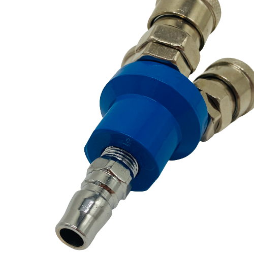 3 Way Air Compressor Fitting - Triple