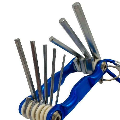 8 Piece Folding Allen Hex Key Wrench Tool