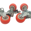 2" (50mm) Heavy Duty Swivel Castor Wheels - 4 Piece Set