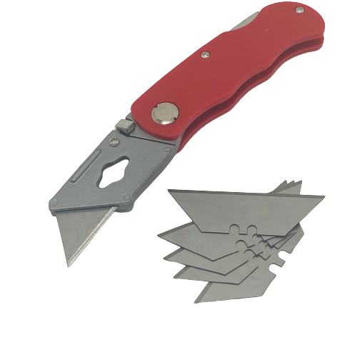 Folding Utility Knife with 5 Blades