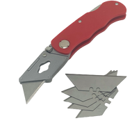 Folding Utility Knife with 5 Blades