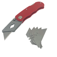 Folding Utility Knife with 5 Blades