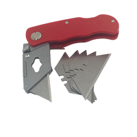 Folding Utility Knife with 5 Blades