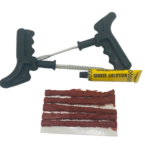 Tyre Repair Kit - 8 Pieces - Emergency Travel Kit