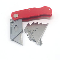 Folding Utility Knife with 5 Blades