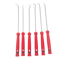 Extra Long Pick And Hook - 6 Piece Set
