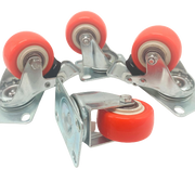2" (50mm) Heavy Duty Swivel Castor Wheels - 4 Piece Set