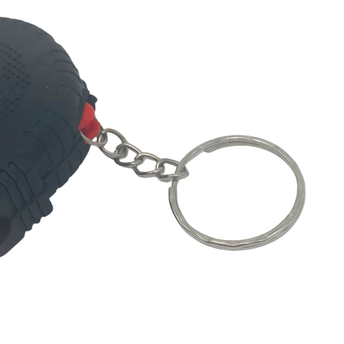 2 x Retractable Tape Measure Keyring 1 Meter