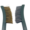 Double Ended Wire Brush Set - 3 Piece Set