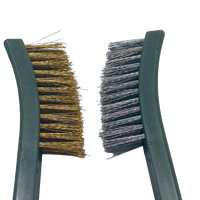 Double Ended Wire Brush Set - 3 Piece Set