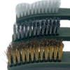 Double Ended Wire Brush Set - 3 Piece Set