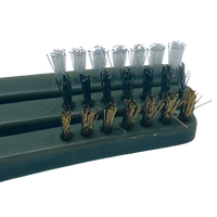 Double Ended Wire Brush Set - 3 Piece Set