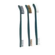 Double Ended Wire Brush Set - 3 Piece Set