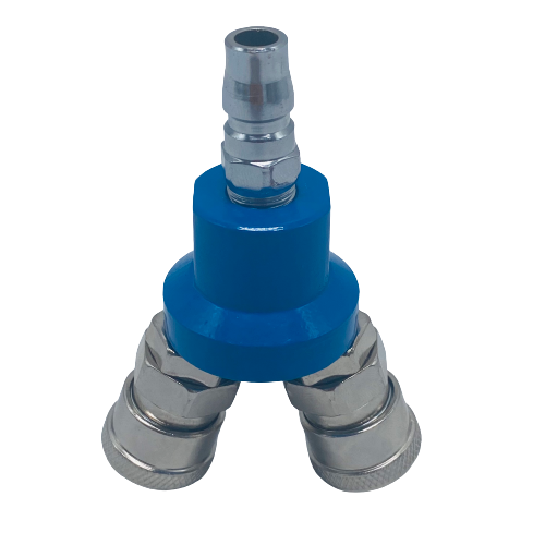 2 Way Air Compressor Fitting