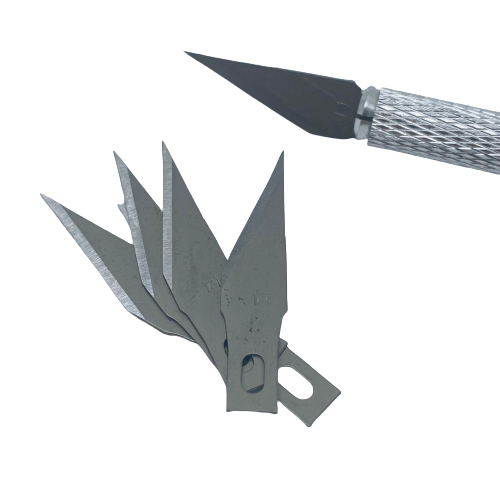 Hobby Knife Blade includes 6 Free Blades