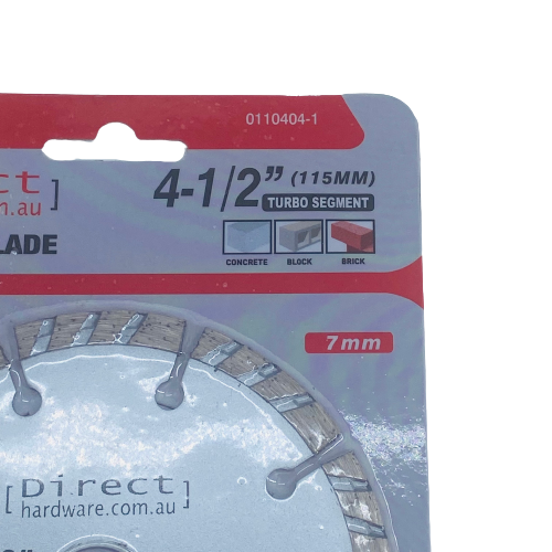 Grinder Blades - 115mm Masonry Diamond (Turbo Segmented)