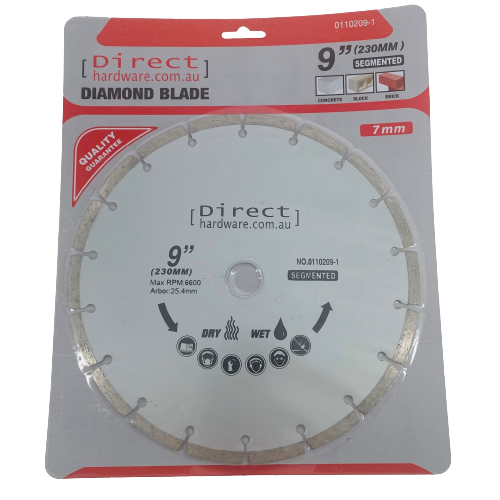 Grinder Blades - 230mm Masonry Diamond (Segmented)