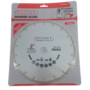 Grinder Blades - 230mm Masonry Diamond (Segmented)