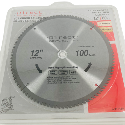 Mitre / Drop Saw Blades - 305mm - 100T Teeth