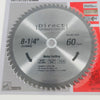 Circular Saw Blades - 210mm - 60T Teeth (METAL CUTTING)