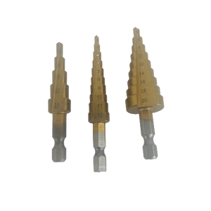 3 Piece Set Step Drill Bit (4-20mm)