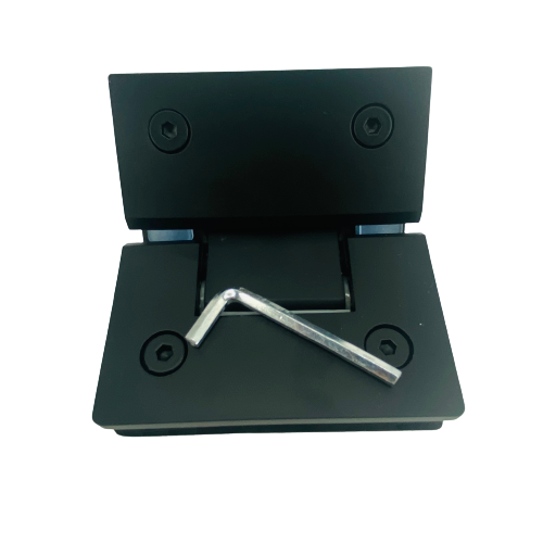 135° Black Stainless Steel Shower Door Hinge