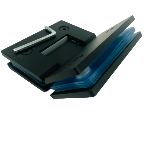 135° Black Stainless Steel Shower Door Hinge