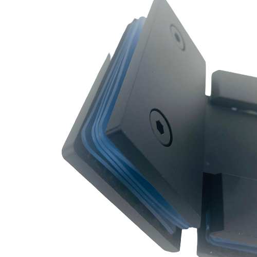 135° Black Stainless Steel Shower Door Hinge