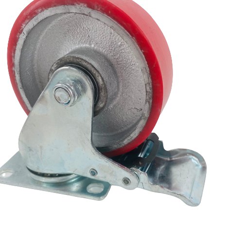 4" (100mm) Heavy Duty Swivel Castor Wheels - 4 Piece Set