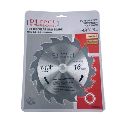 Circular Saw Blades - 185mm - 16T