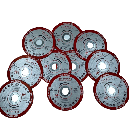 Grinder Blades - 125mm Metal Cutting (Packs of 10)