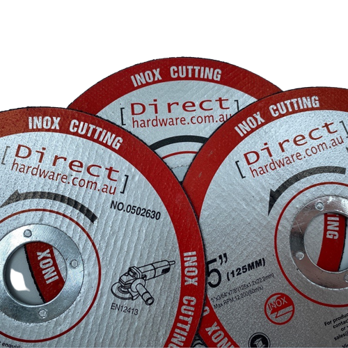 Grinder Blades - 125mm Metal Cutting (Packs of 10)