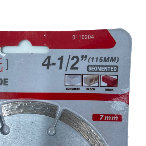 Grinder Blades - 115mm Masonry Diamond (Segmented)