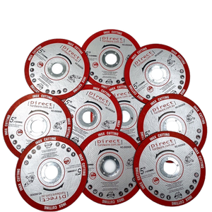 Grinder Blades - 125mm Metal Cutting (Packs of 10)