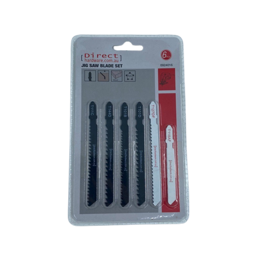 Jig Saw Blades - 6 Piece Multi Pack