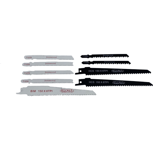 Reciprocating and Jig Saw Blades - 16 Piece Multi Pack