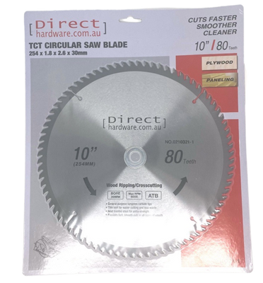Drop / Mitre Saw Blades - 254mm - 80T